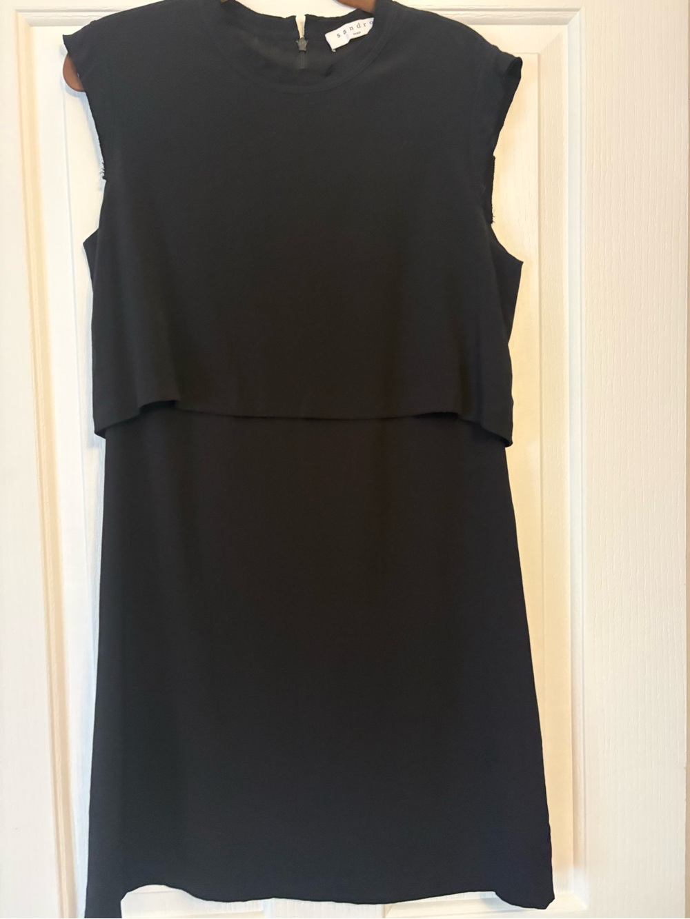 SANDRO Paris black dress